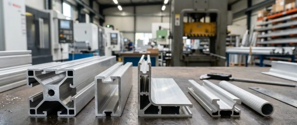 Aluminium extrusion profile production line at the Gtekal plant
